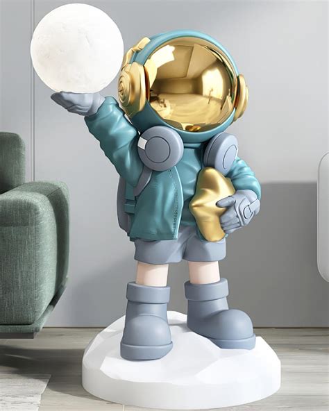 Apollo Astronaut Built-in Battery Floor Lamp – Vakkerlight