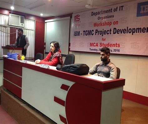 Workshop on “IBM- The Great Mind Challenge (TGMC) Project development ...