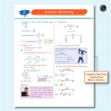 PW SKC Physics Crush Class 12 Handwritten Format Notes By Saleem Sir ...