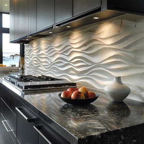 15+ Kitchen Backsplash Designs Featuring Classic White Tones