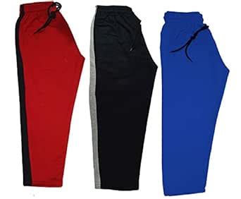 IndiWeaves Kids Unisex Solid Fleece Warm Track Pants Winter Lower for ...