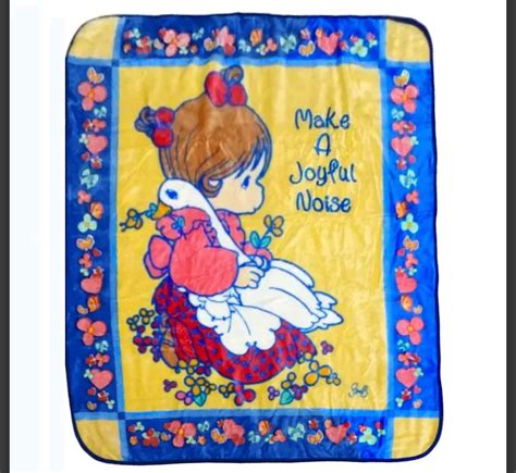 Precious Moments "Make a Joyful Noise" Girl and Goose 50”x60” Plush ...