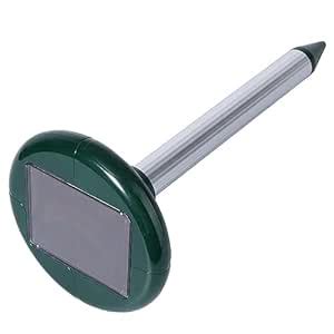 Solar Powered Ultrasonic Mole Gopher Rodent Chaser Repeller : Amazon.in ...