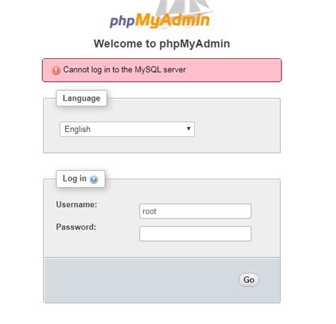 Access Denied Xampp MySQL 的图像结果