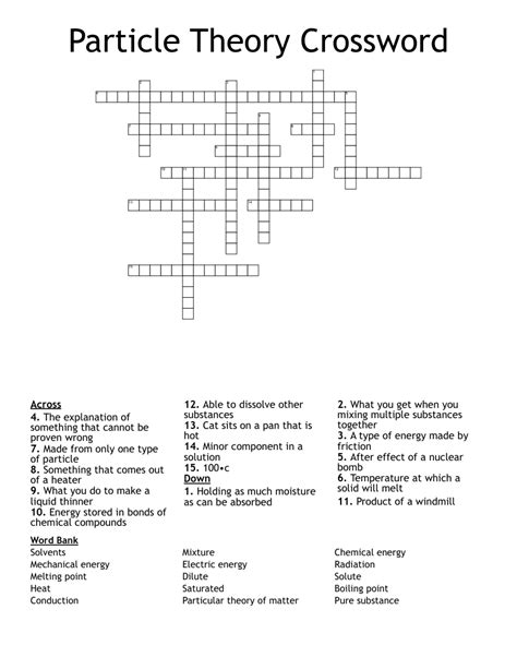 Negatively Charged Particles Crossword - prntbl.concejomunicipaldechinu ...
