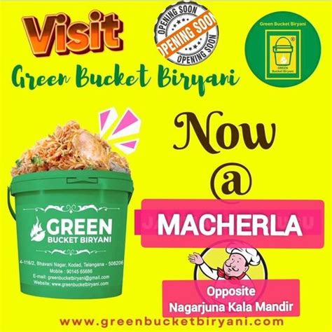 GREEN BUCKET BIRYANI, Macherla - Restaurant menu, prices and reviews