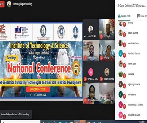 National Conference on “Next Generation Computing Technologies and its ...