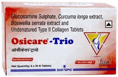 Osicare Trio Tablet 10 - Uses, Side Effects, Dosage, Price | Truemeds