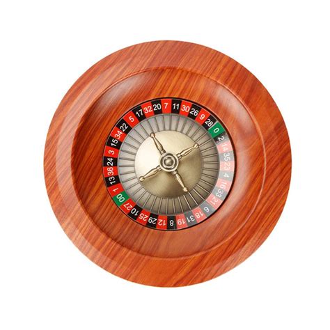 Maojin Wooden Roulette Wheel, Professional European Roulette Wheel, 12 ...