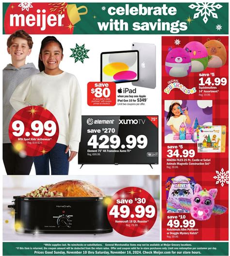 Meijer Ad Circular - 11/10 - 11/16/2024 | Rabato
