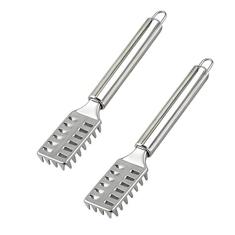 ZEPZY Fish Scale Scraper Fish Scaler (Pack of 2) Sawtooth Scale ...