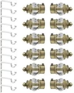 Ebenezer Gold Rod Rail Bracket Metal Price in India - Buy Ebenezer Gold ...