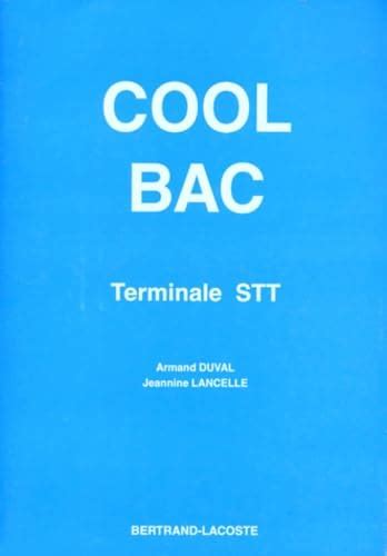 Amazon.in: Buy Cool bac terminale stt c-3 Book Online at Low Prices in ...