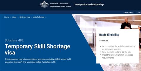 能转移民的澳洲482签证，哪些职业可以申请？ - 知乎
