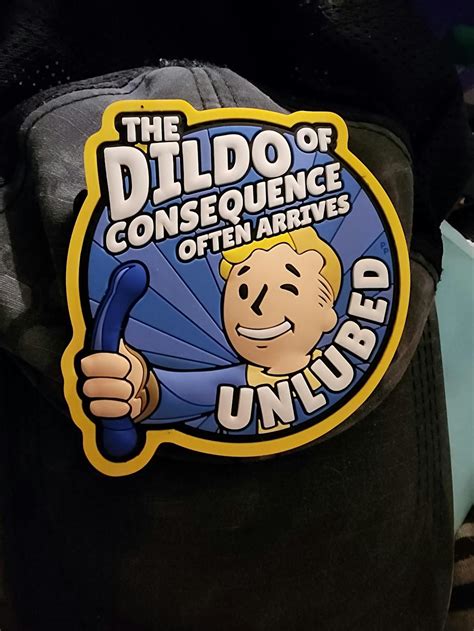 PatchPanel | The Dildo of Consequence patch + sticker