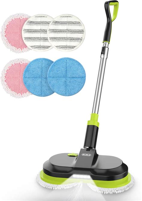 Amazon.com: BIUBLE Cordless Electric Mop, Dual Spin Mops for Floor ...