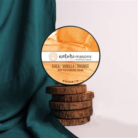 Shea Vanilla Orange - Body Moisturising Cream – Nature Masons