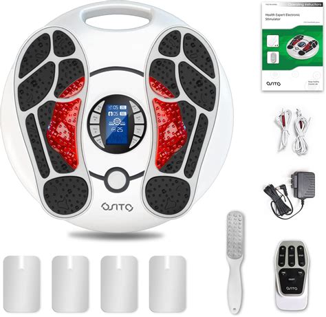 Amazon.com: OSITO EMS Foot Massager Circulation Stimulator Machine TENS ...