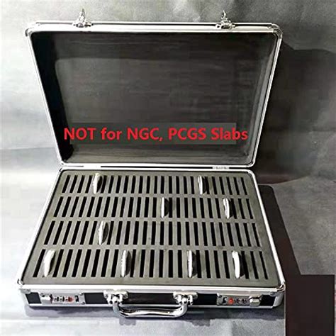 Aluminum Frame Storage Box Case With Lock For 100 Silver | Desertcart INDIA