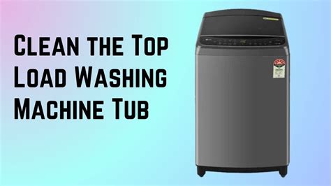 LG Washing Machine Tub Clean Function 的图像结果