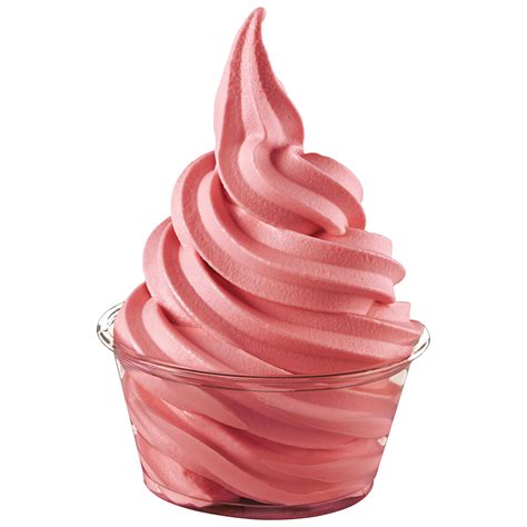 DOLE SOFT SERVE 4.5 lb. Cherry Soft Serve Mix - 4/Case