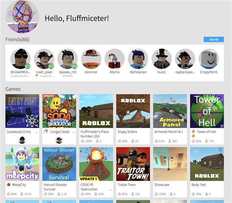 Image result for Roblox Future Home Screen