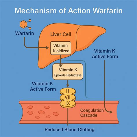 Mechanism of Action of Warfarin