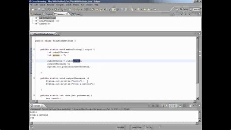 Image result for YouTube Methods Static Methods Void Java