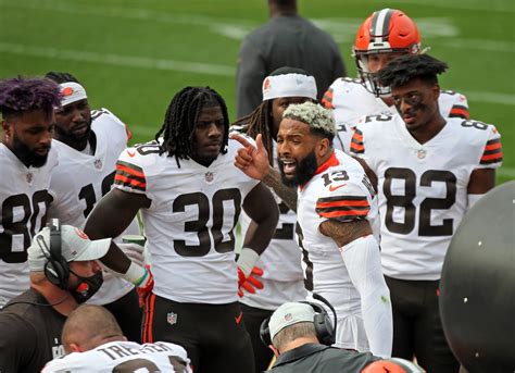 Cleveland Browns receiver Odell Beckham Jr. vs. Pittsburgh Steelers ...