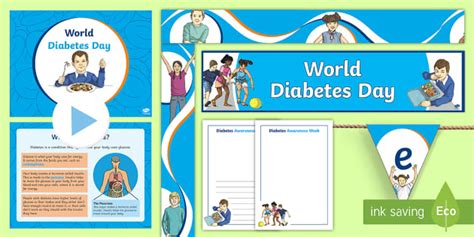 World Diabetes Day Resource Pack (teacher made) - Twinkl