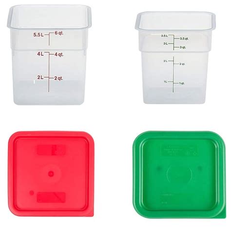 Top 10 Square Plastic Food Storage Containers With Lids - Home Previews
