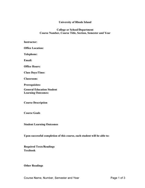 Creating a Syllabus 的图像结果