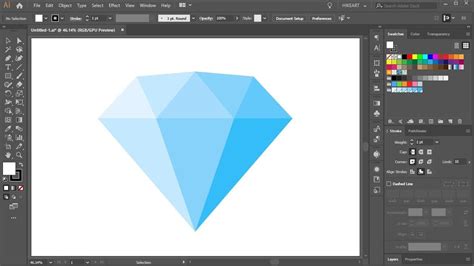 Illustrator Diamond Tutorial 的图像结果