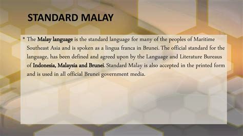 Brunei Darussalam Languages & Literature | PPTX