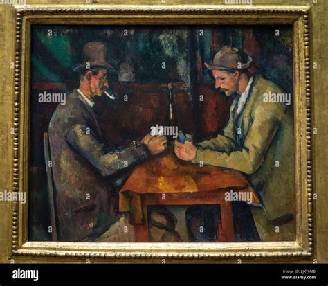 The card players 1894 1895 hi-res stock photography and images - Alamy