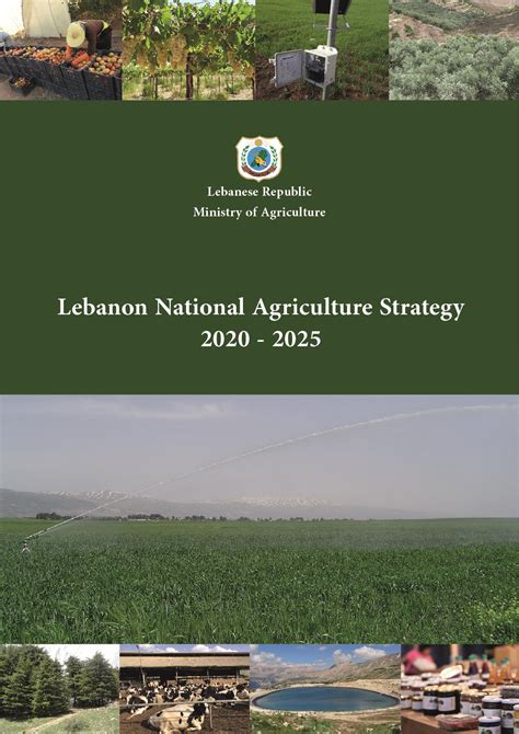 Lebanon National Agriculture Strategy 2020-2025 addressing the priorities of the agrifood sector ...