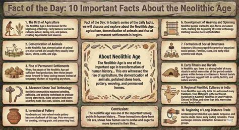 Fact of the Day: 10 Important Facts About the Neolithic Age