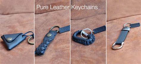 Leather Keychain Online India -Car Keychain -Bike Key rings – Elegant ...