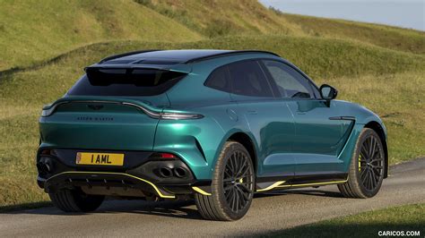 Aston Martin DBX707 | 2023MY (Color: Q 2022 F1 Green) | Rear Three-Quarter