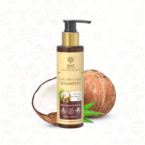 Buy Khadi Essentials Coconut Shampoo for Dry & Damaged Hair with ...