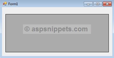 Populate DataGridView C 的图像结果