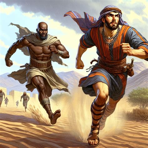 2 Samuel 2:19 Artwork | Bible Art