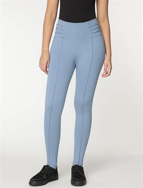 Buy Viscose Rich Slim Fit Treggings at Marks & Spencer