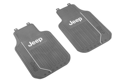 Plasticolor Jeep Logo Elite Series Front Floor Mats | Quadratec