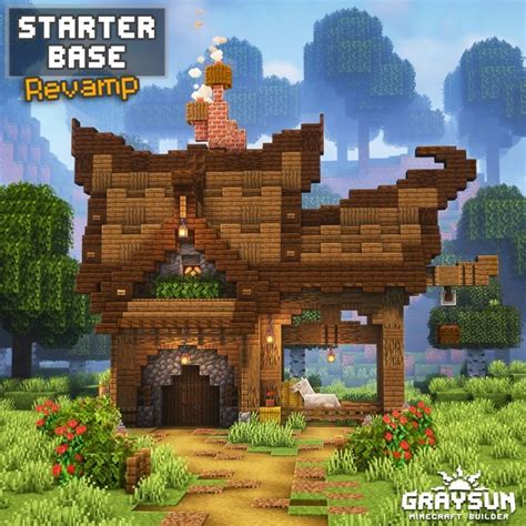 Minecraft Starter Base Tutorial 的图像结果