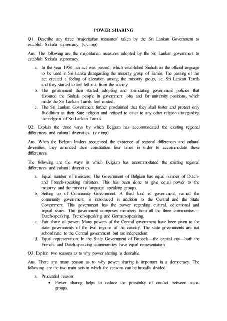 Power-Sharing Chapter One Shot Explain 的图像结果