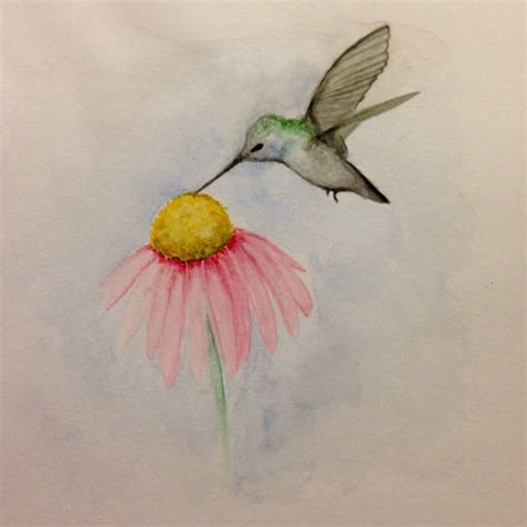 Image result for Simple Hummingbird Watercolor Tutorials