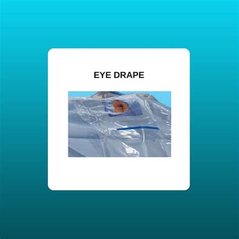 Eye Drape Plain - CrownHealthCare