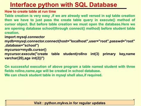 Image result for Database Interface Python
