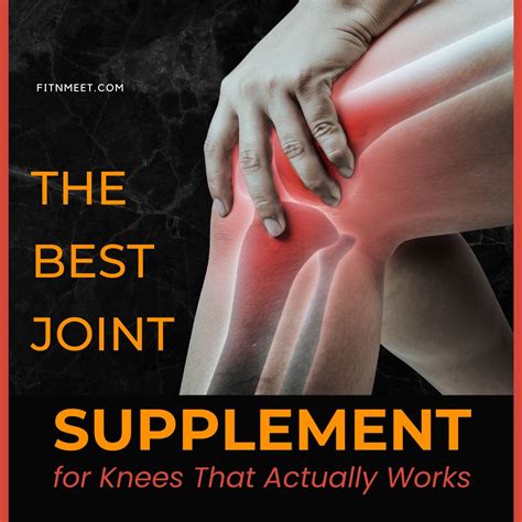The Best Joint Supplement for Knees That Actually Works